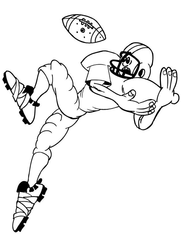 football coloring pages printable Coloring4free