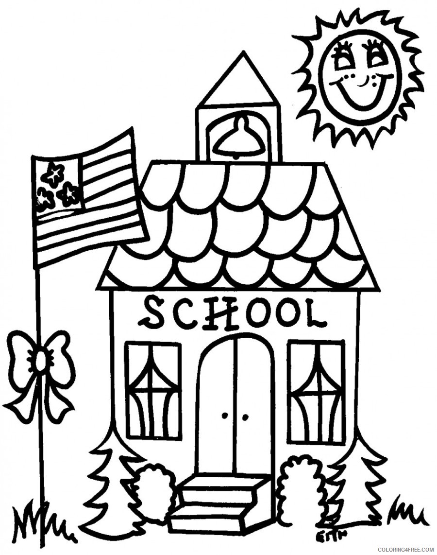 free back to school coloring pages for kids Coloring4free