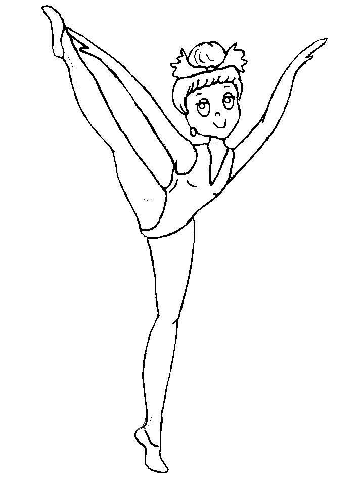 free ballet coloring pages to print Coloring4free
