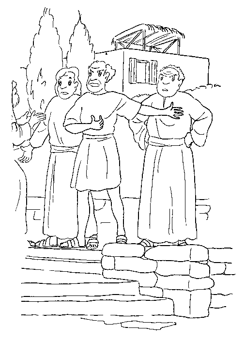 free bible story coloring pages to print Coloring4free