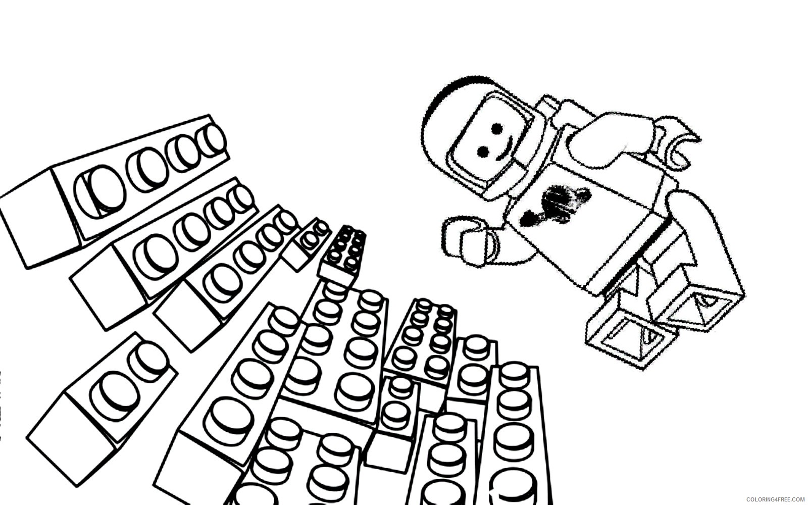 free lego movie coloring pages for kids Coloring4free
