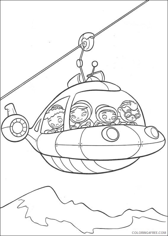 free little einsteins coloring pages for kids Coloring4free