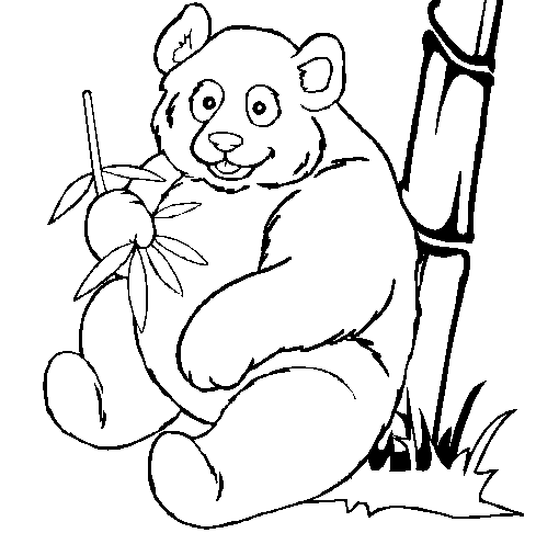 free panda coloring pages to print Coloring4free