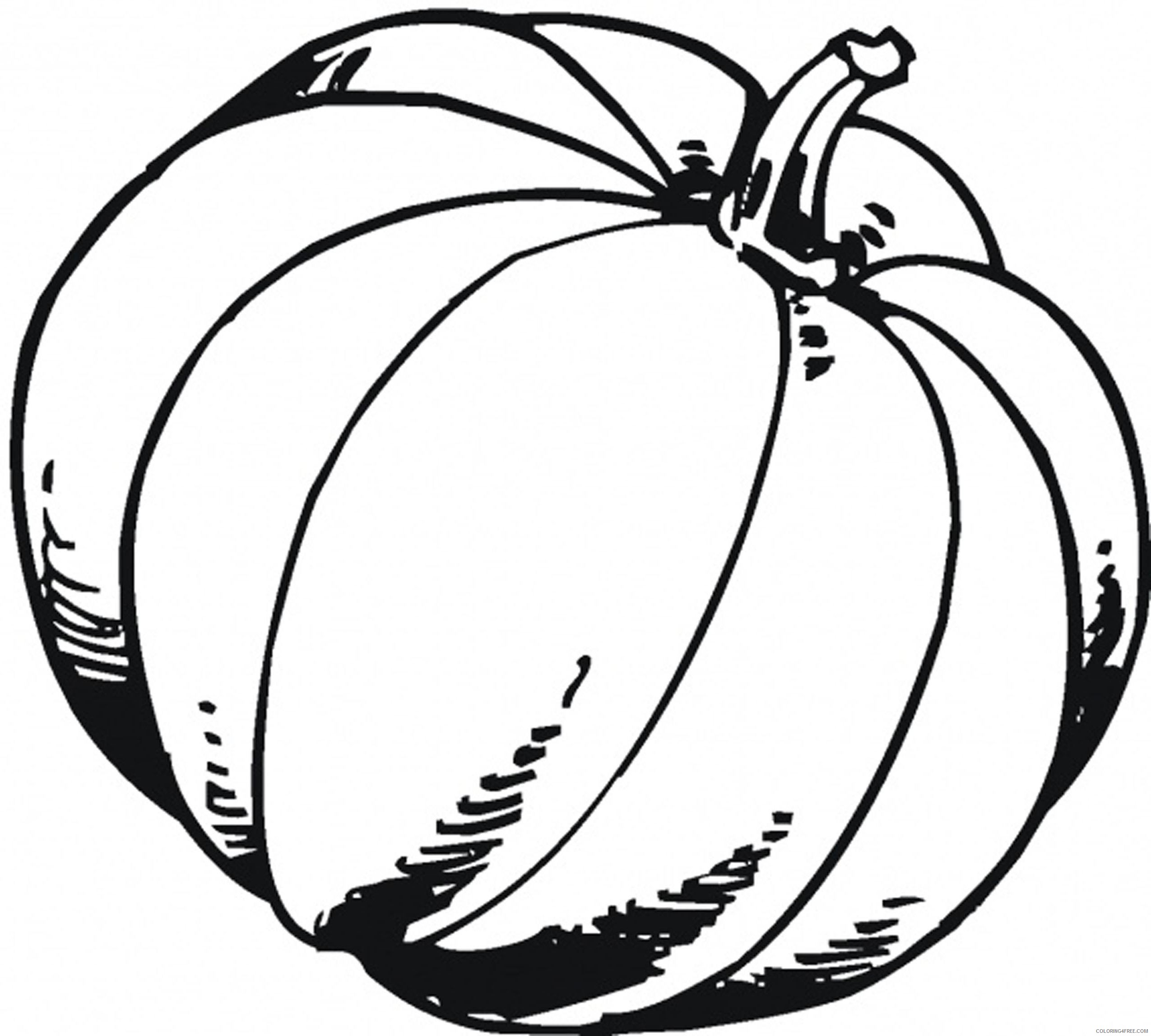 free pumpkin coloring pages printable Coloring4free