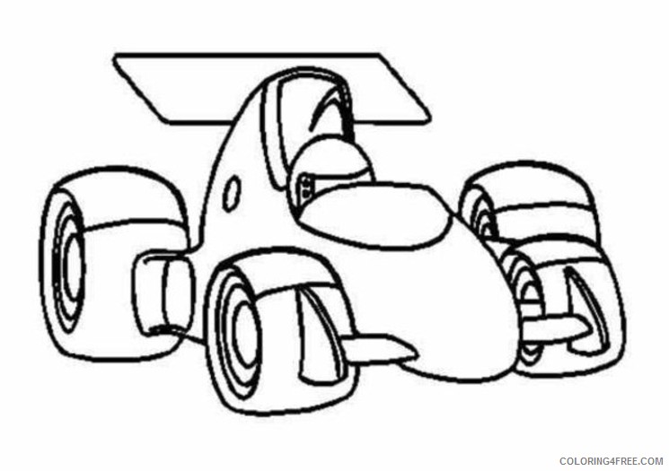 free race car coloring pages for kids Coloring4free