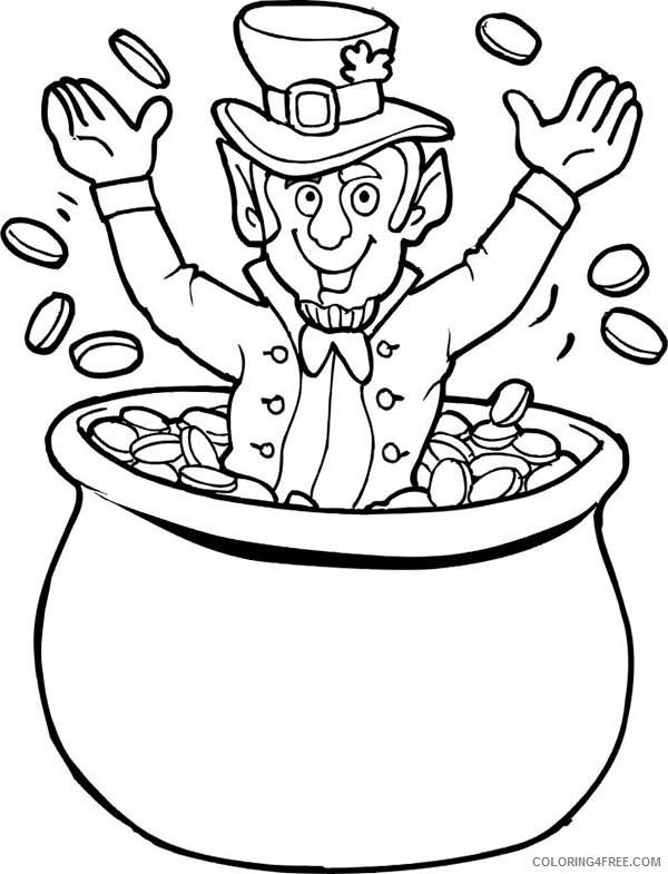 free st patricks day coloring pages to print Coloring4free