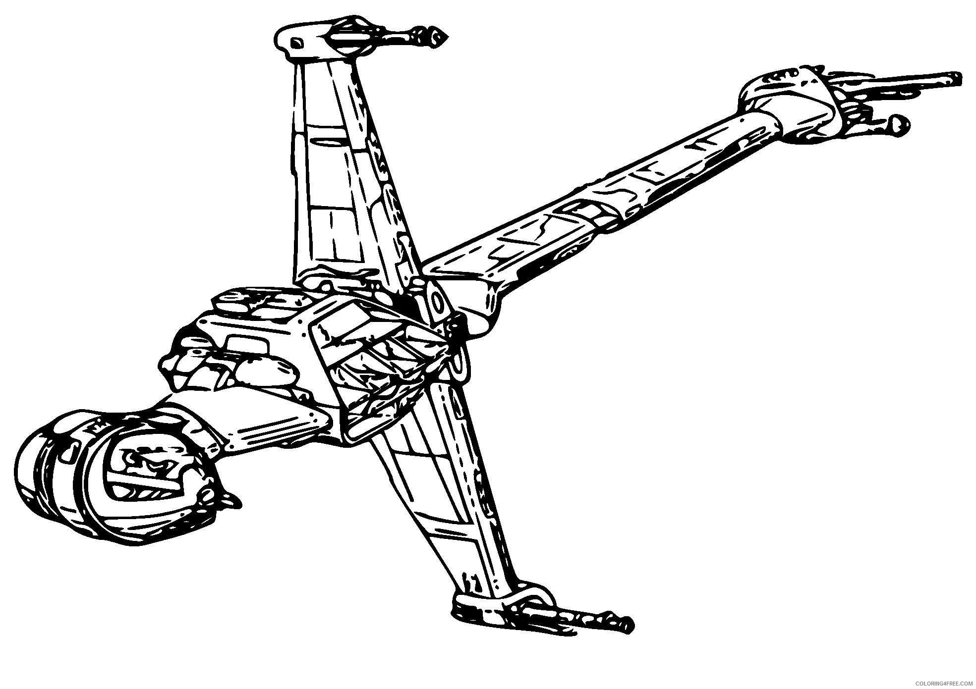 free star wars coloring pages for kids Coloring4free