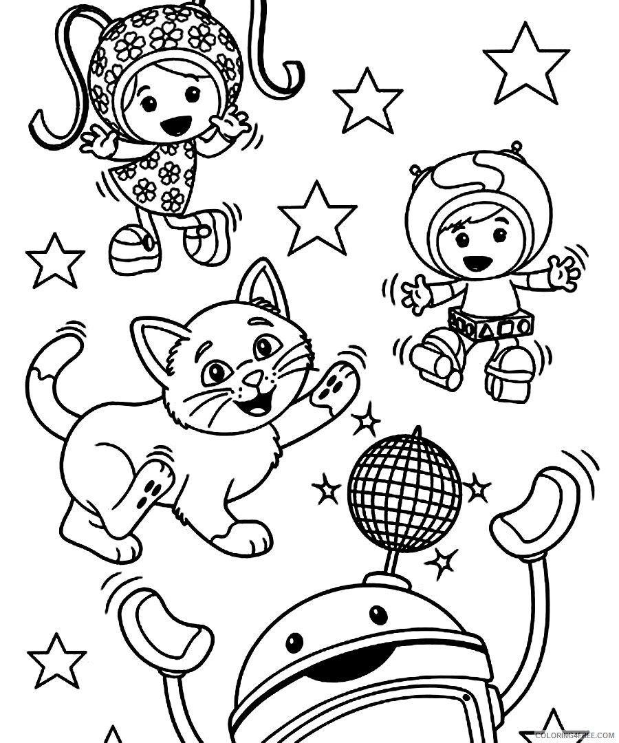 free team umizoomi coloring pages printable Coloring4free