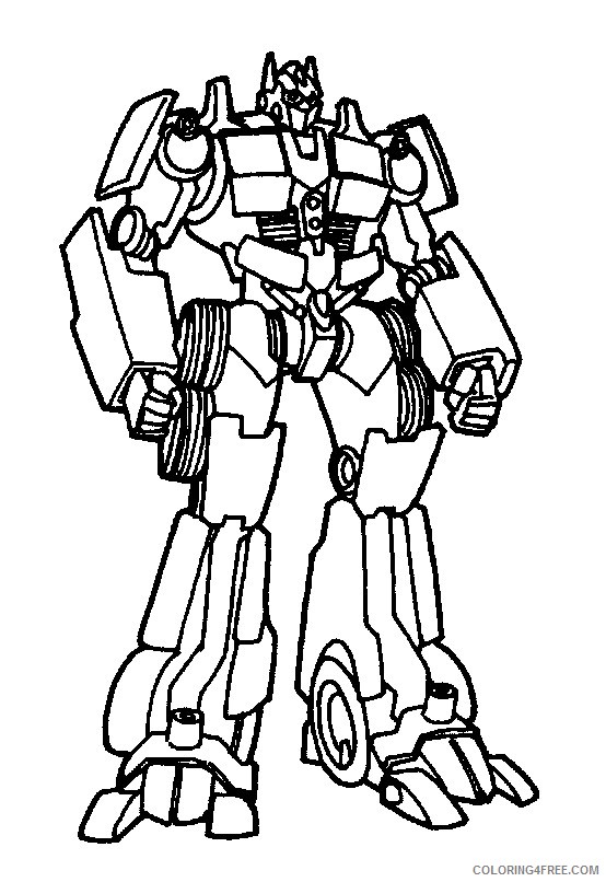 free transformer coloring pages for kids Coloring4free
