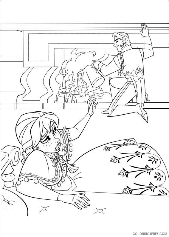 frozen movie coloring pages Coloring4free