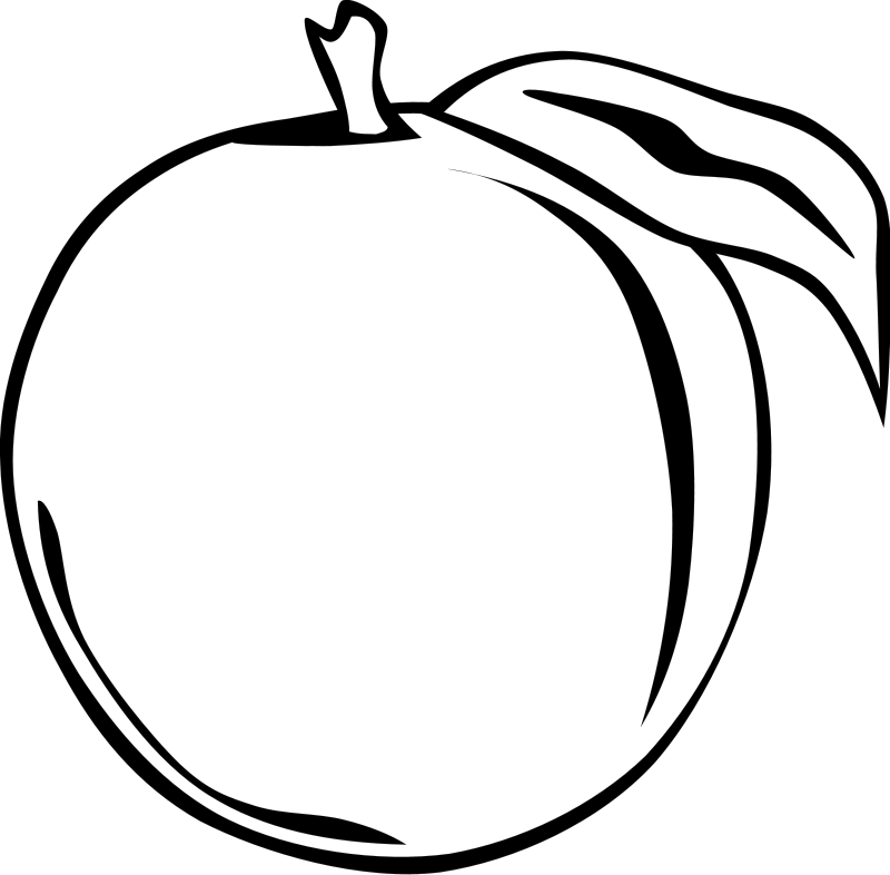 fruit coloring pages orange Coloring4free