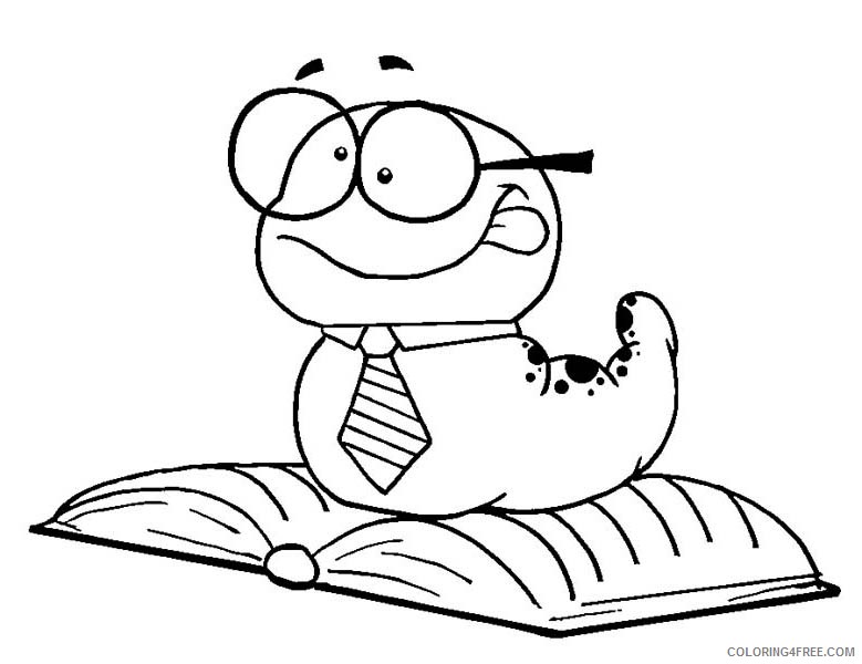 funny caterpillar coloring pages Coloring4free