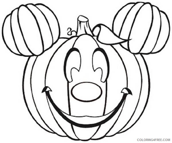funny pumpkin coloring pages for kids Coloring4free
