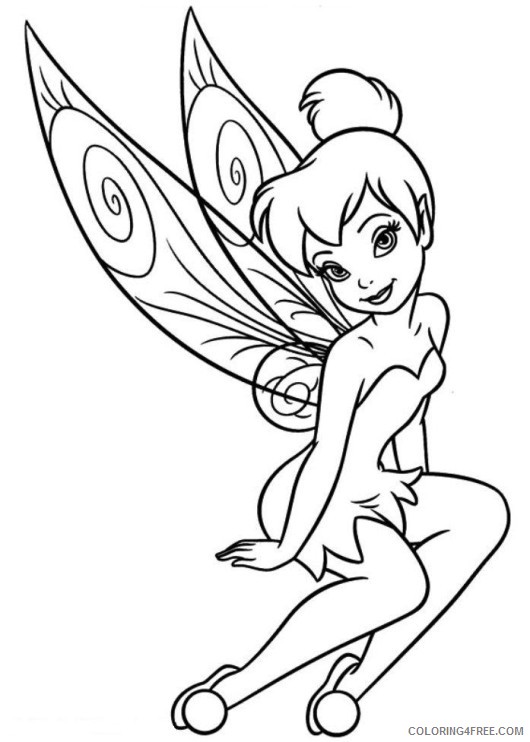 girls coloring pages fairy Coloring4free