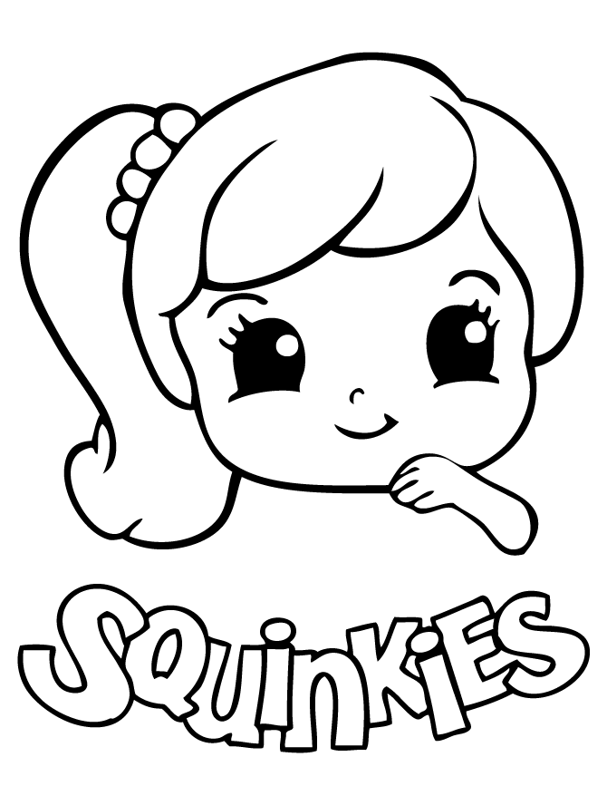 girls coloring pages for kids Coloring4free