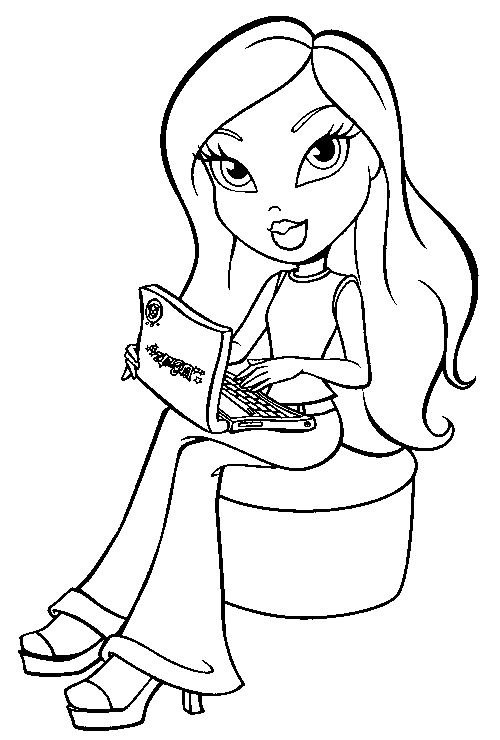 girls coloring pages to print Coloring4free