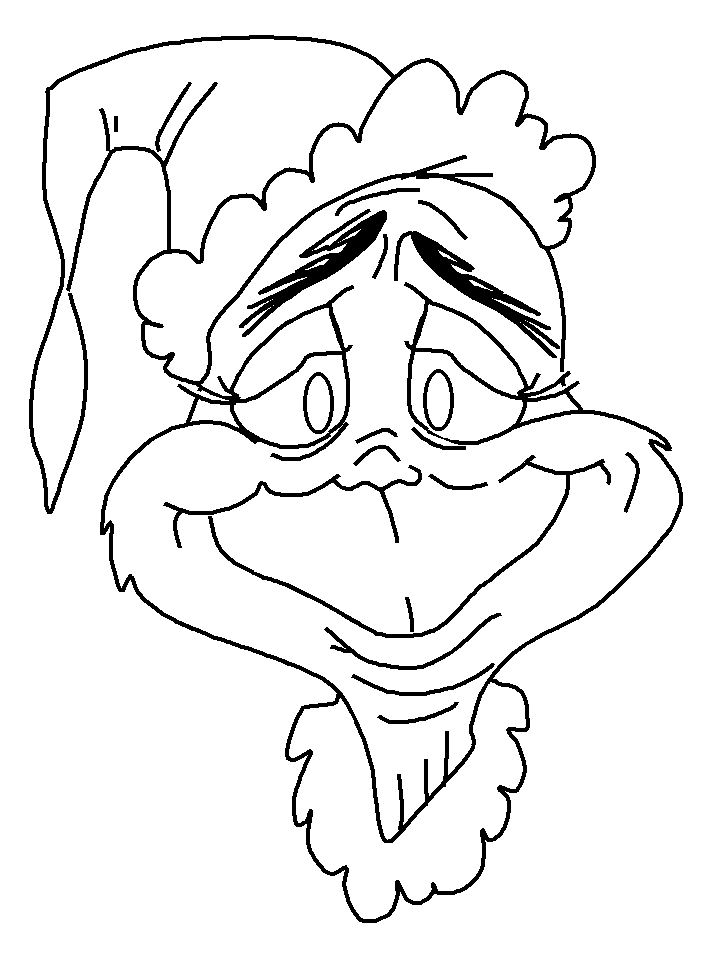 grinch coloring pages for kids Coloring4free