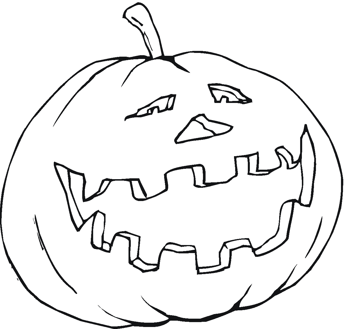 halloween pumpkin carving coloring pages Coloring4free