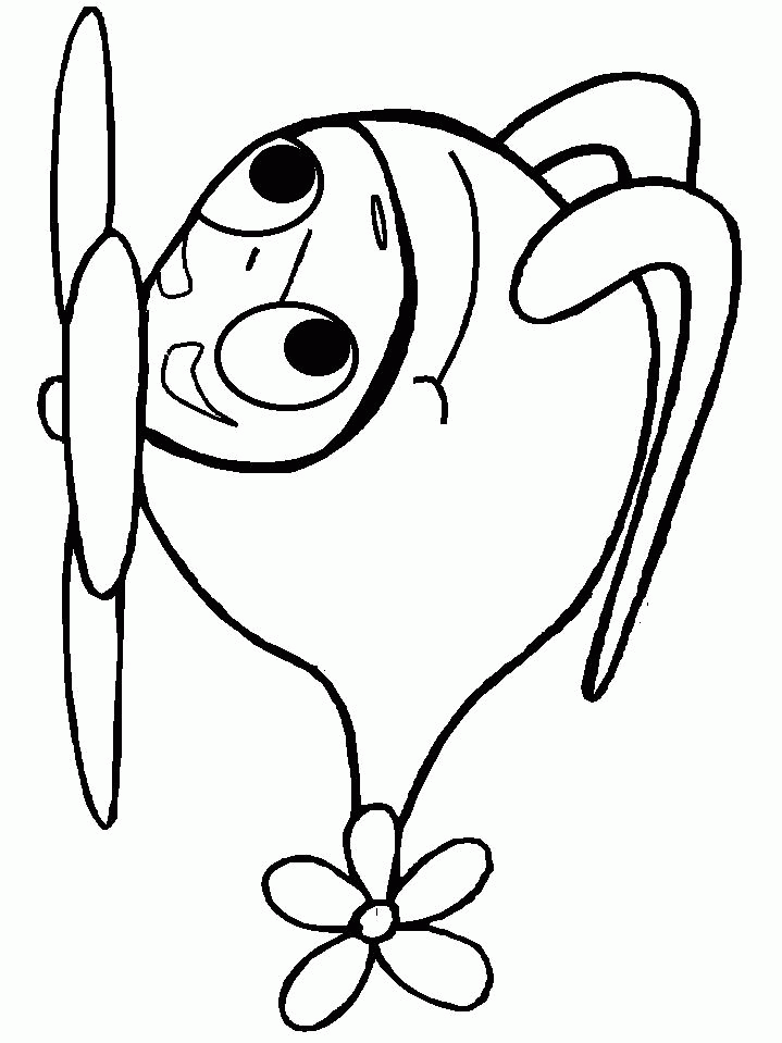 helicopter coloring pages for toddler Coloring4free