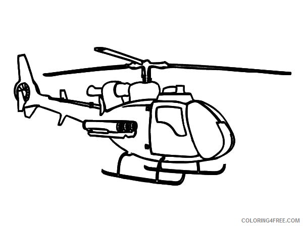 helicopter coloring pages free to print Coloring4free