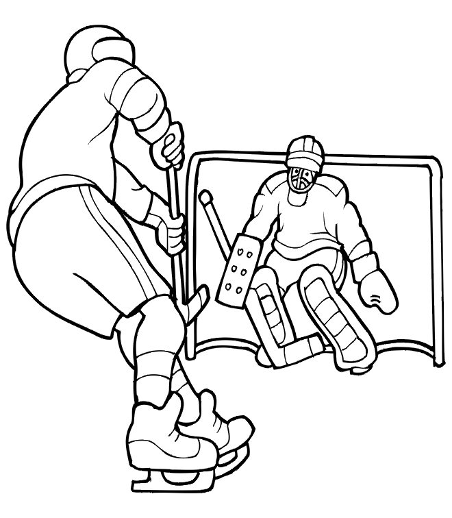 hockey coloring pages players nhl Coloring4free