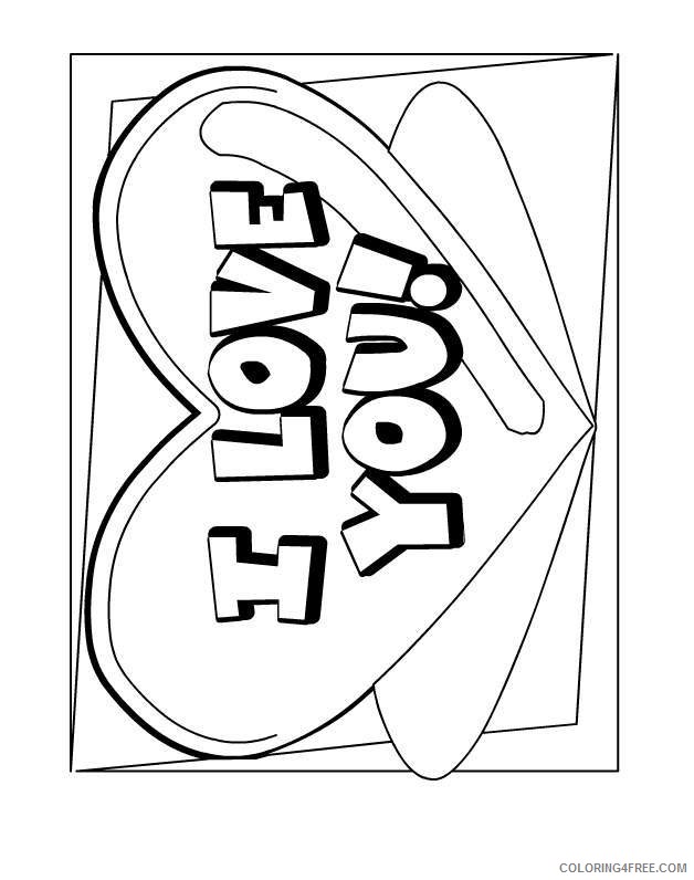 i love you coloring pages for teenagers Coloring4free