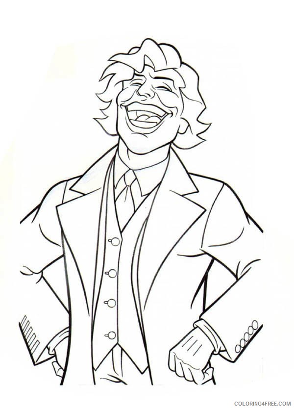 joker coloring pages laughing Coloring4free