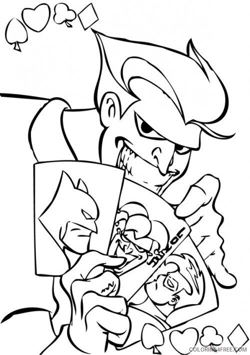 joker coloring pages printable Coloring4free
