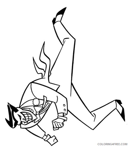 joker coloring pages running Coloring4free