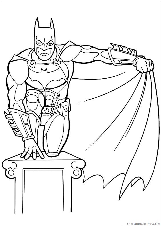 justice league batman coloring pages Coloring4free
