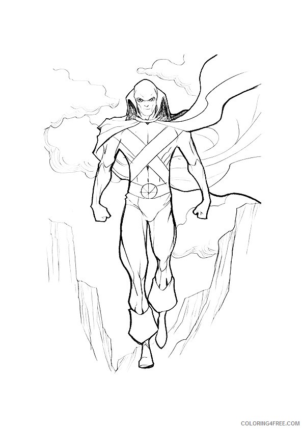 justice league coloring pages martian manhunter Coloring4free