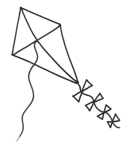 kite coloring pages for toddler Coloring4free