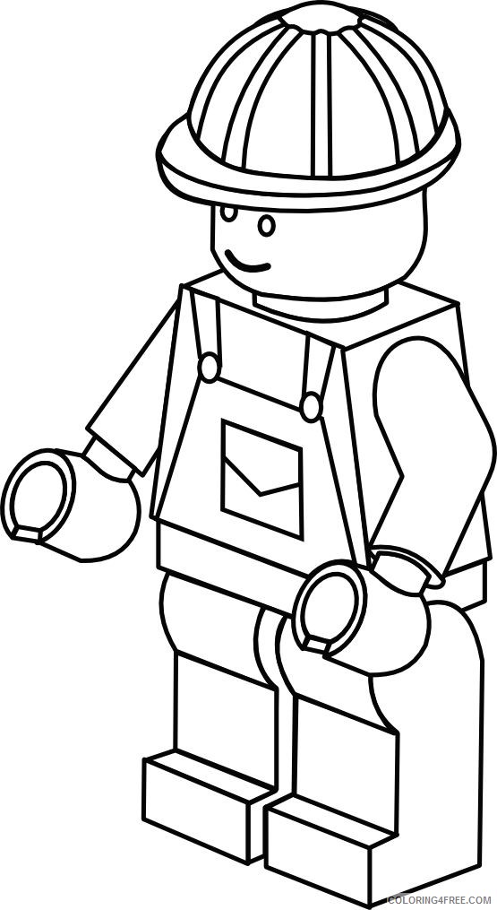 lego coloring pages to print Coloring4free