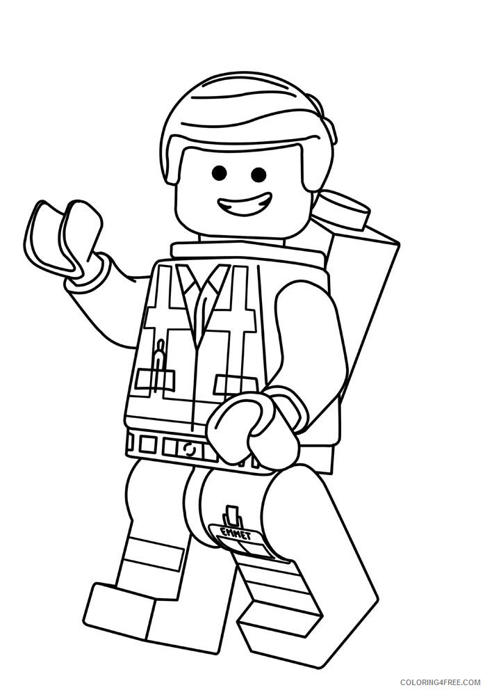 lego movie coloring pages for boys Coloring4free