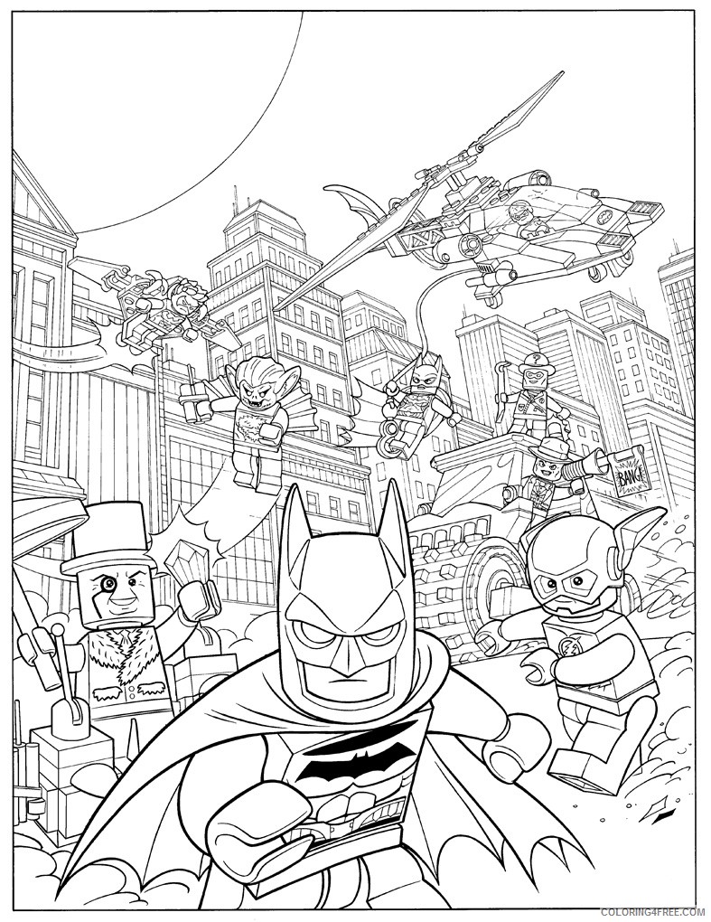 lego movie coloring pages for kids Coloring4free