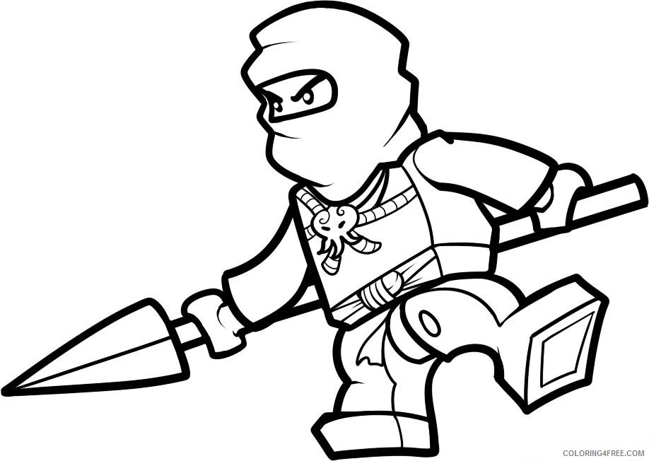 lego ninjago coloring pages for kids Coloring4free