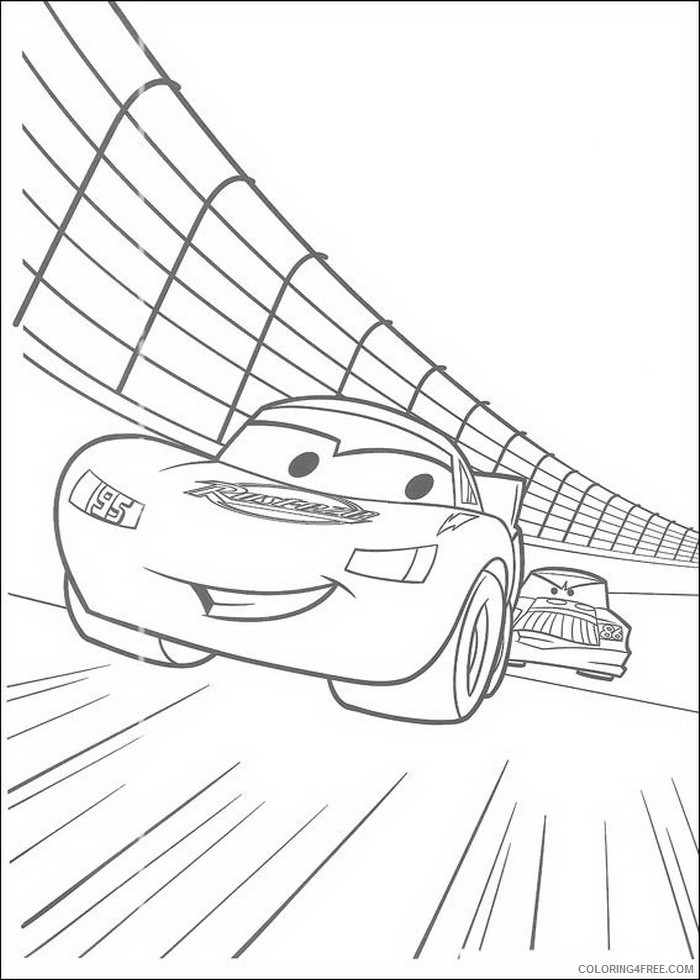 lightning mcqueen coloring pages piston cup Coloring4free
