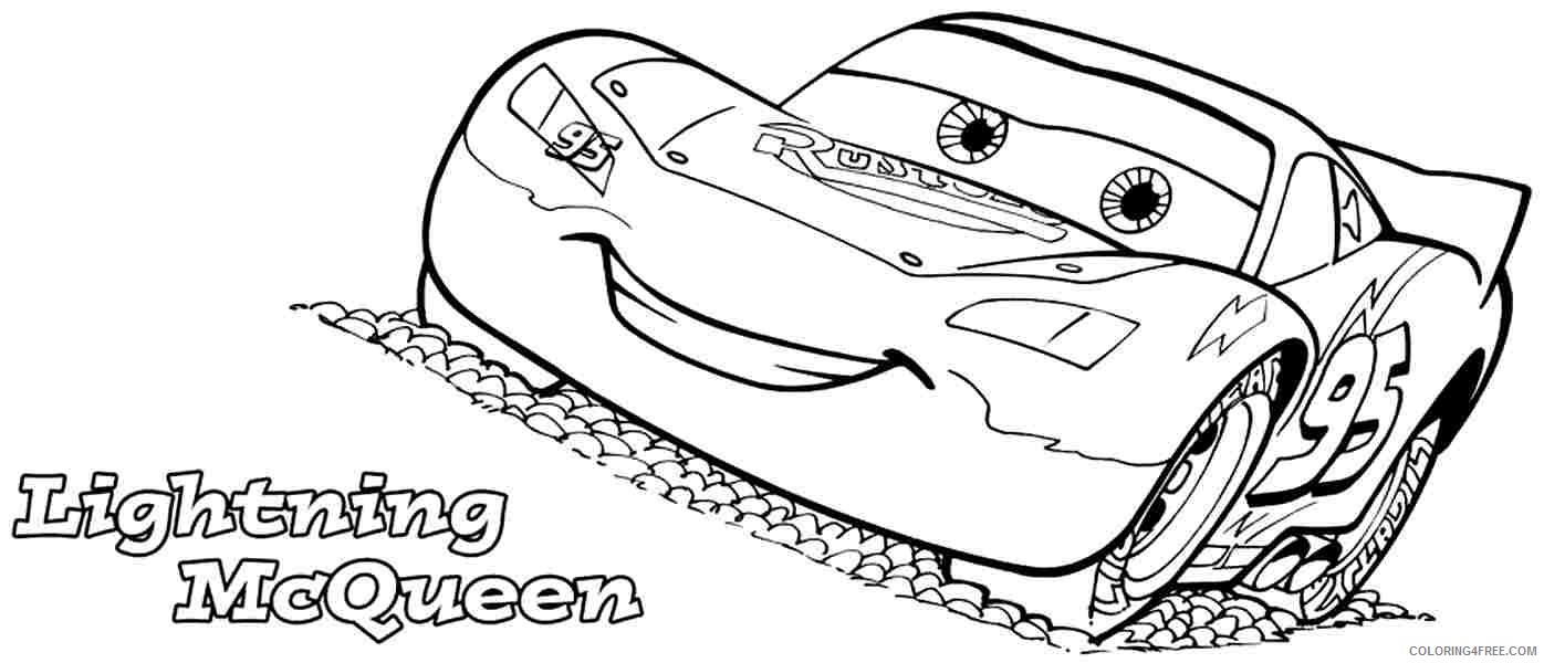 lightning mcqueen coloring pages printable Coloring4free