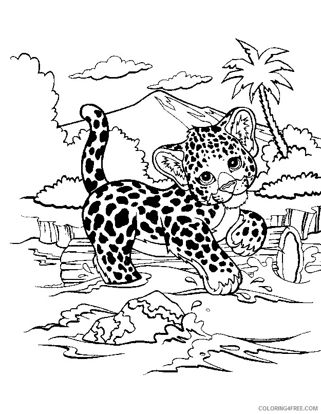 lisa frank coloring pages to print Coloring4free
