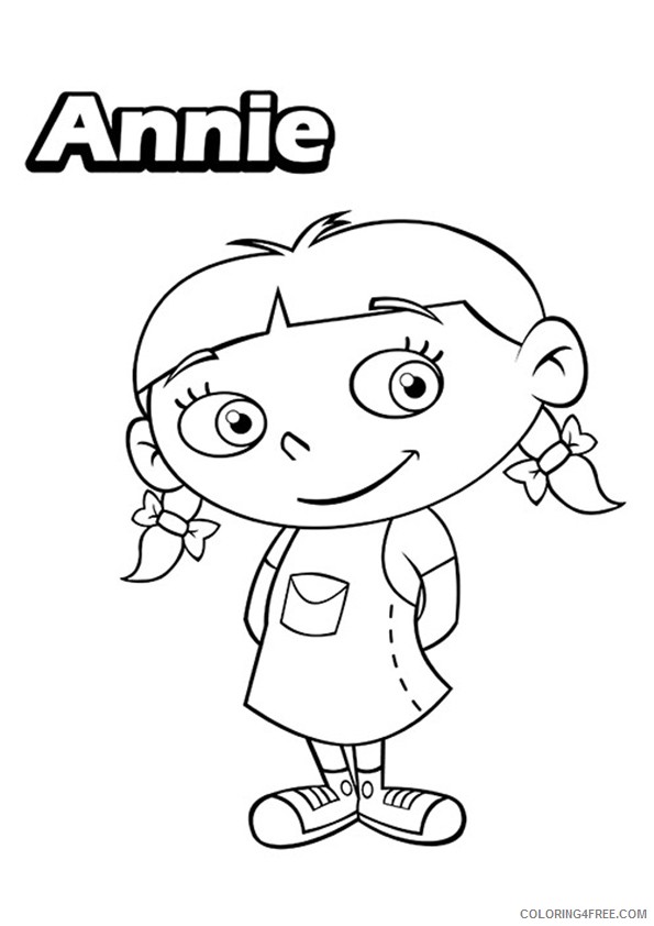 little einsteins coloring pages annie Coloring4free