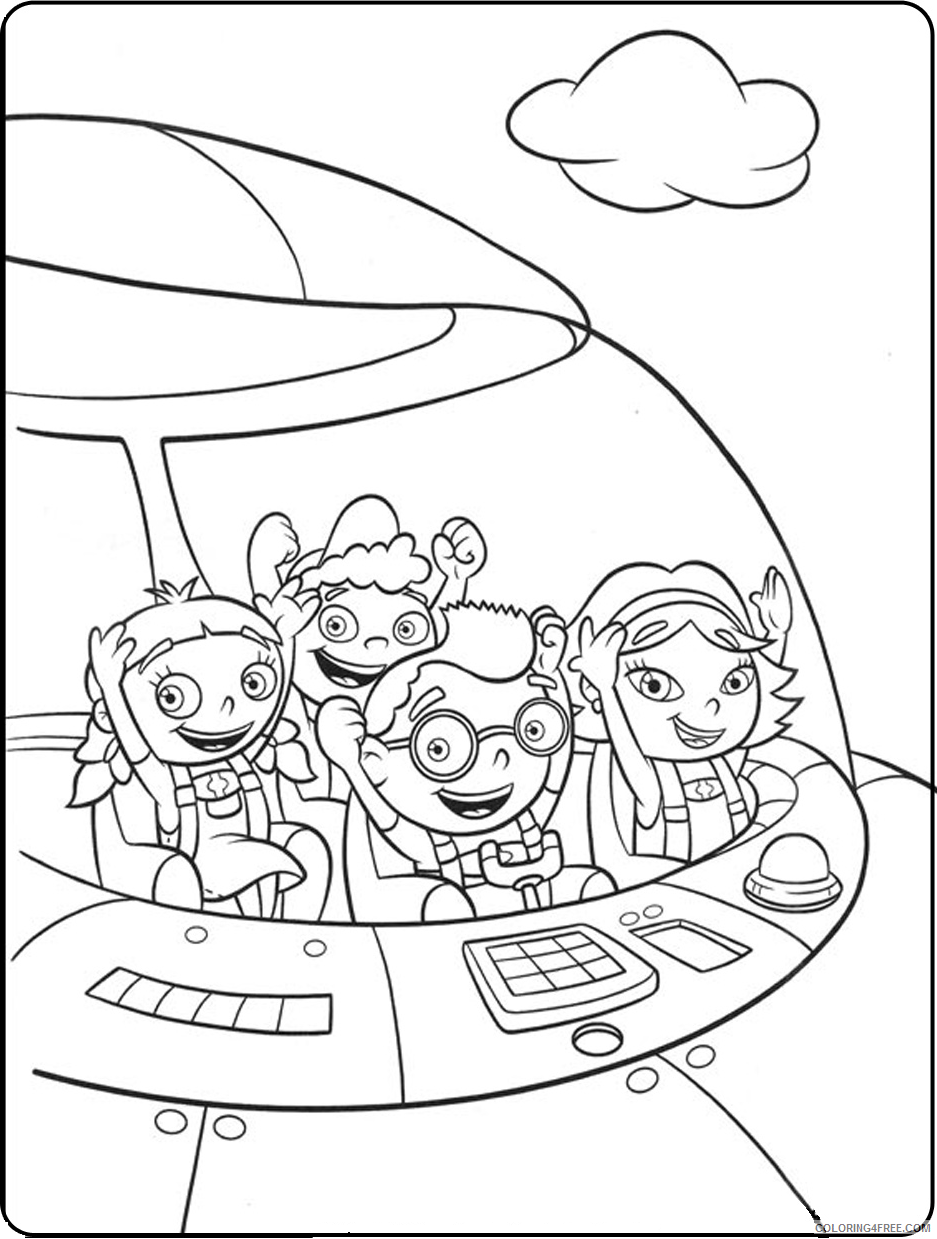 little einsteins coloring pages in rocket Coloring4free