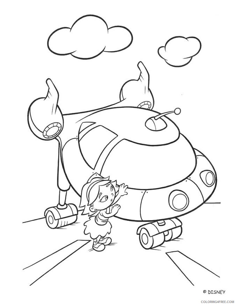 little einsteins coloring pages june and rocket Coloring4free