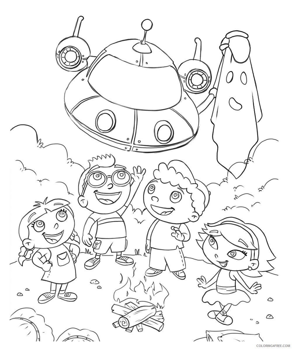 little einsteins coloring pages printable Coloring4free
