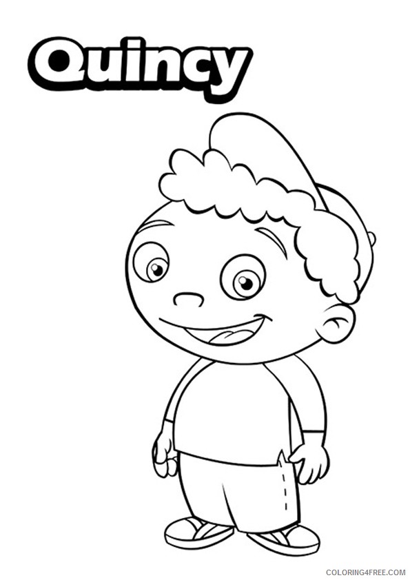 little einsteins coloring pages quincy Coloring4free