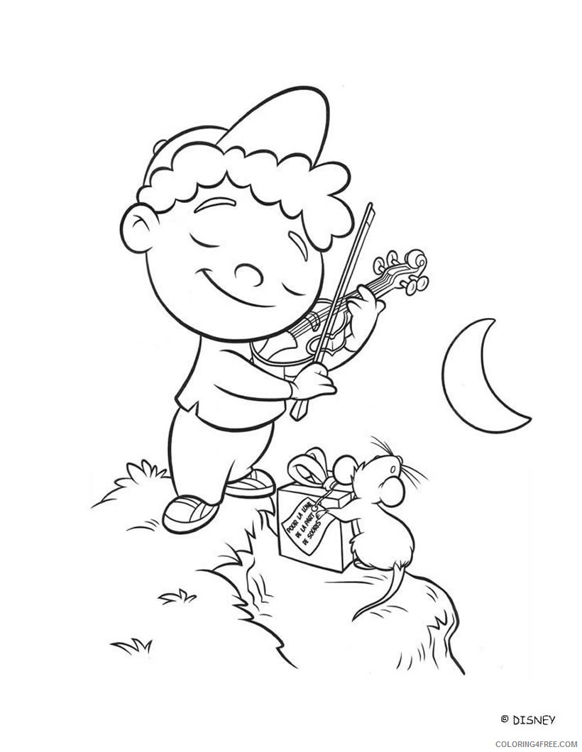 little einsteins coloring pages quincy playing violin Coloring4free