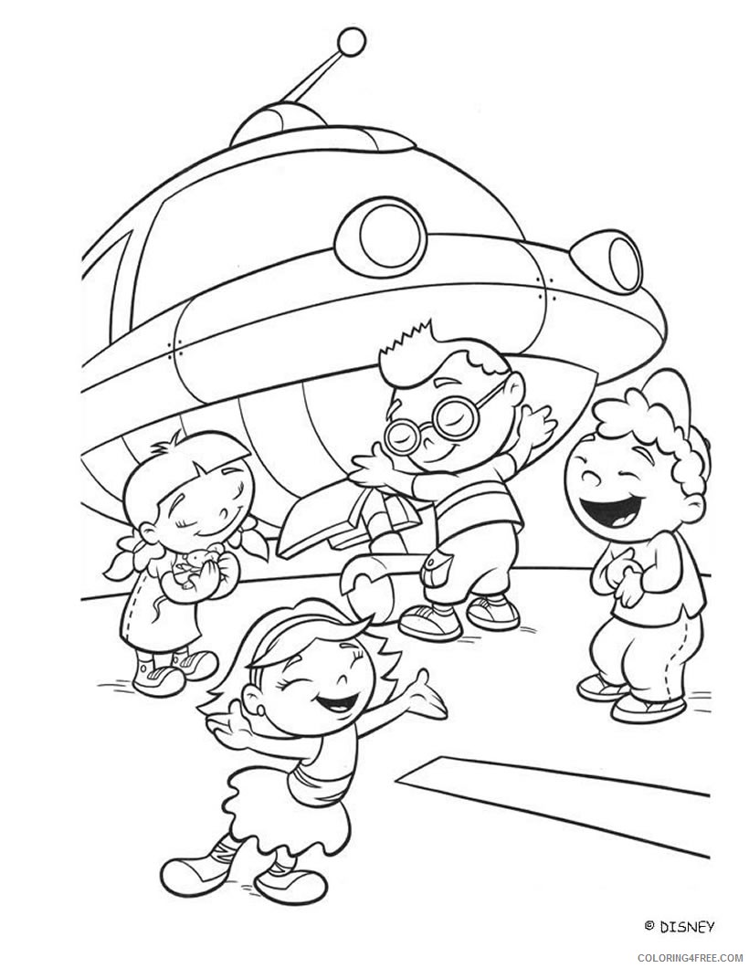 little einsteins team coloring pages Coloring4free