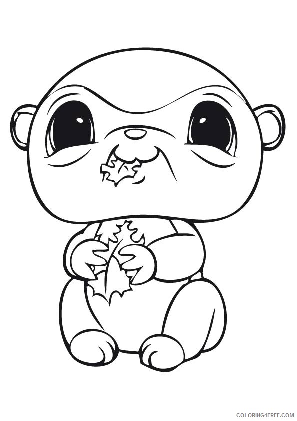 littlest pet shop coloring pages for kids Coloring4free