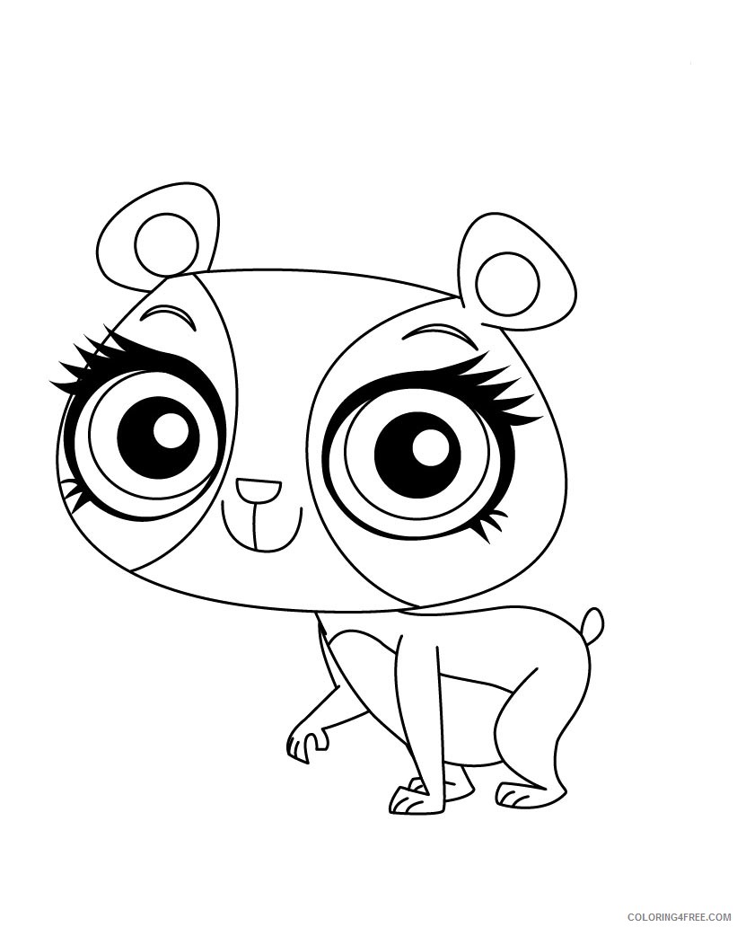 littlest pet shop coloring pages penny Coloring4free