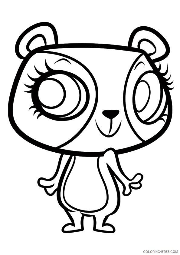 littlest pet shop coloring pages penny ling Coloring4free