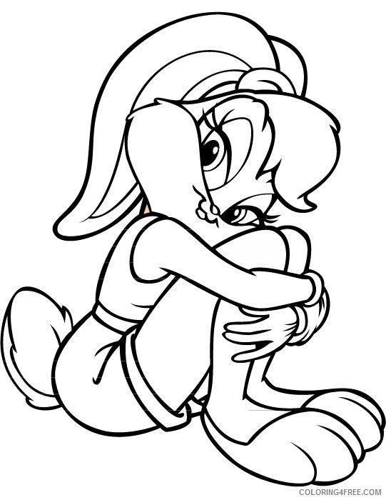 lola bunny coloring pages fo girls Coloring4free